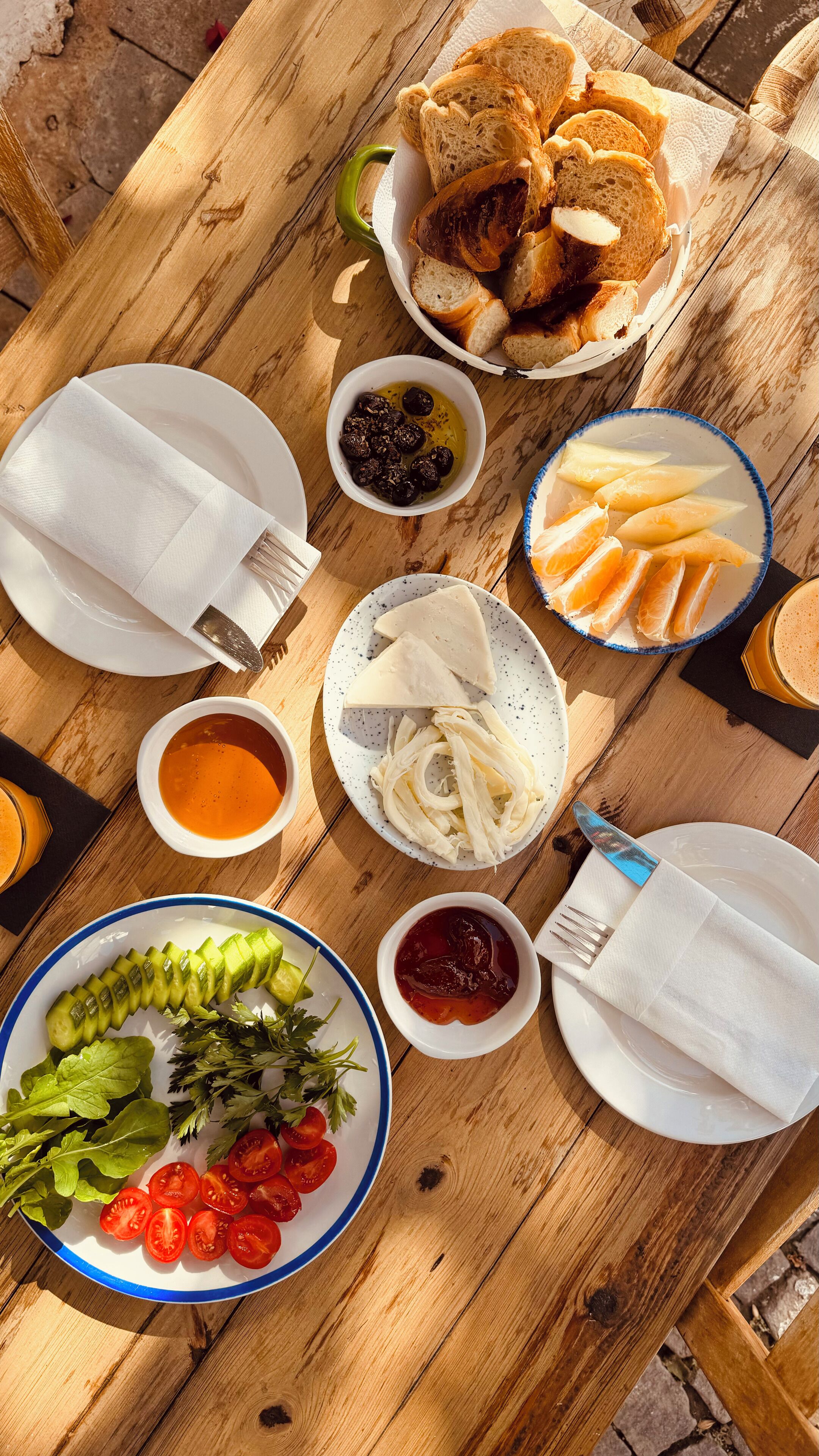 Desayuno completo incluido todos los días 