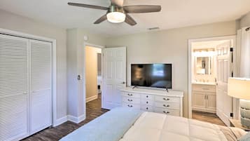 3 chambres, bureau, Wi-Fi, draps fournis
