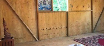 Cabana like camping indoors. / . / Gros Islet and Castries. 10mins walk to beach