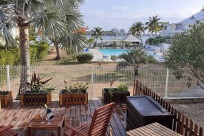 Apartment, 1 Queen-Bett und Schlafsofa | Balkon