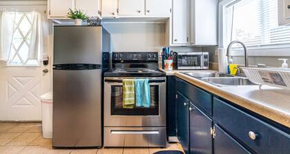 Roomy and comfortable space to relax in privacy.