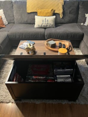 TV connectée, cheminée