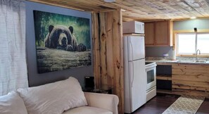 Smart TV, fireplace - Pine Acres Getaway, 10 acres of fun and relaxation. (Grayling)