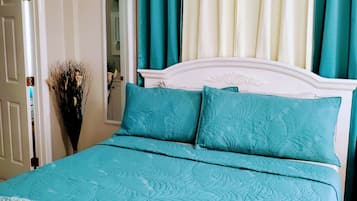 1 chambre, fer et planche Ă repasser, Wi-Fi gratuit, draps fournis