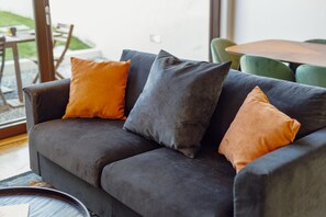 Apartemen | 2 kamar tidur, setrika/meja setrika, dan Wi-Fi