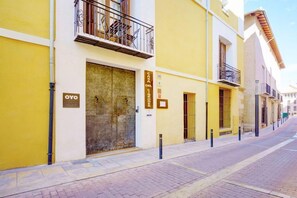 Voorkant van accommodatie