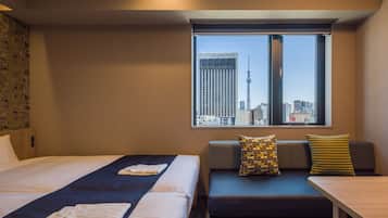 1 bedroom, memory-foam beds, in-room safe, desk