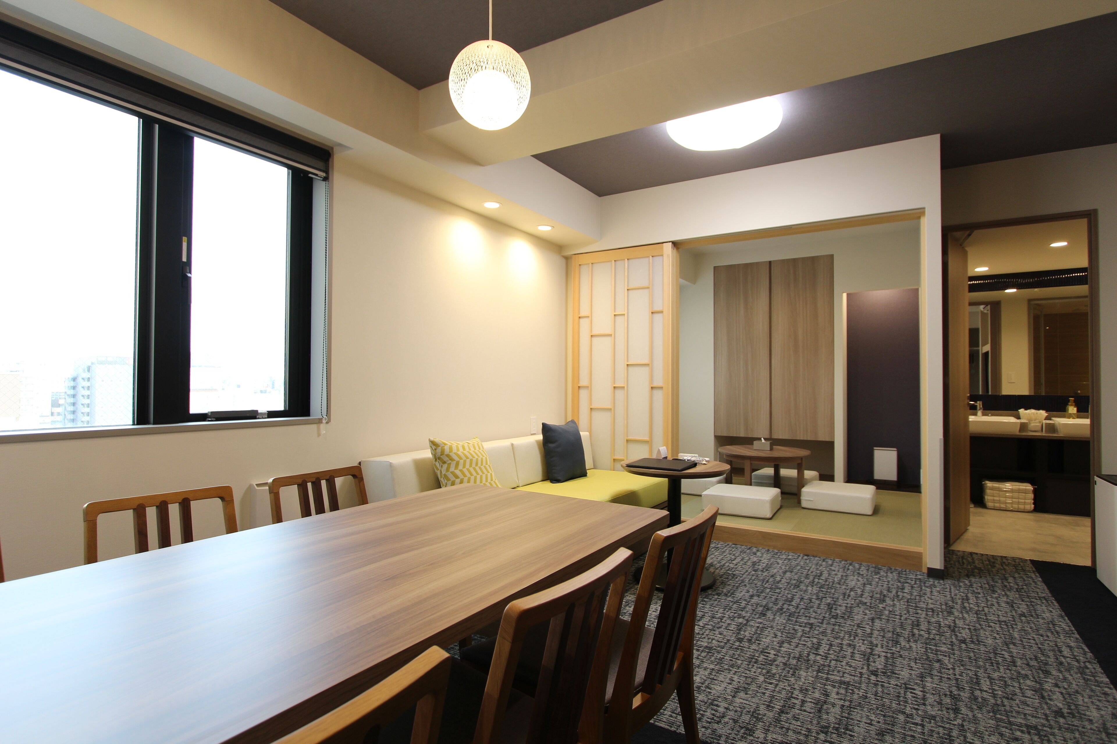 Premier Japanese Room, Non Smoking | Living area | Flat-screen TV