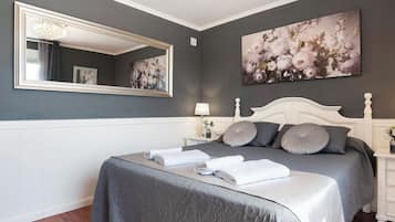 4 habitaciones, tabla de planchar con plancha y wifi gratis