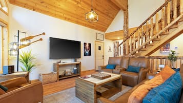 Smart-tv, een dvd-speler en boeken