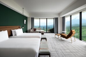 Deluxe Room, 2 Single Beds, Corner (Fuji View)