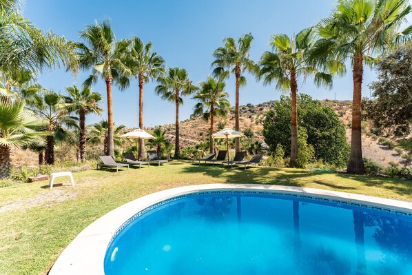 Pool - Holiday Home "Casa Mis Nietos" with Pool, Garden and Wi-Fi (Monda)