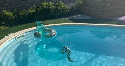 Cosy house with pool and spa 5 minutes from Etang de Thau