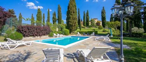 Family Villa, Multiple Bedrooms, Mountainside (Villa La Chiesina) | Pool