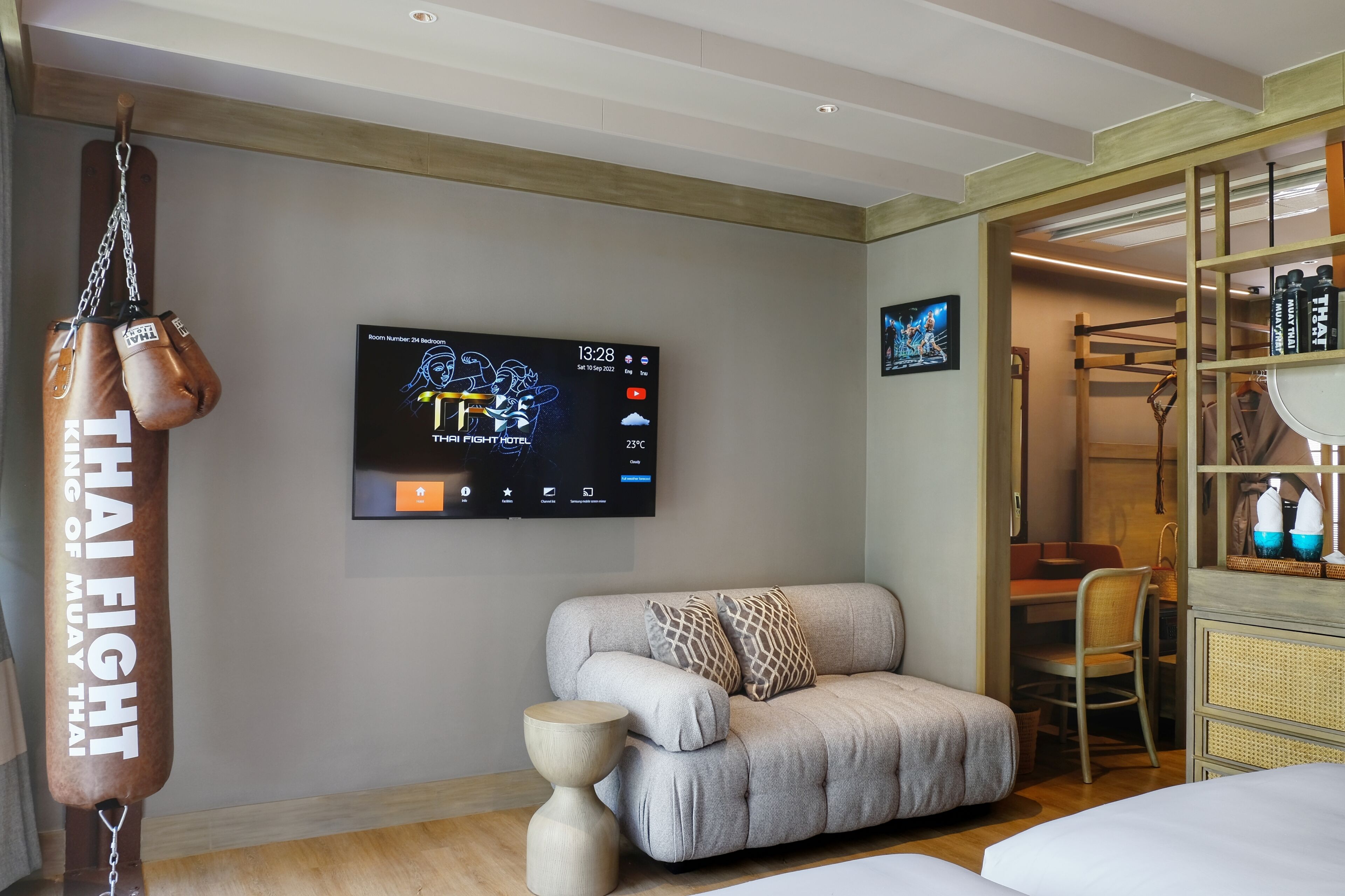 50-inch Smart TV with cable channels, TV