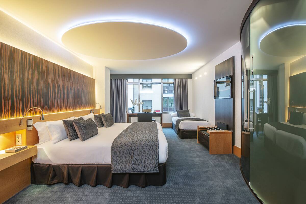 triple room | 1 bedroom, desk, soundproofing, free wifi