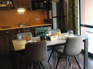 Dining - Studio in Jausiers with pool access and pets allowed (Jausiers)