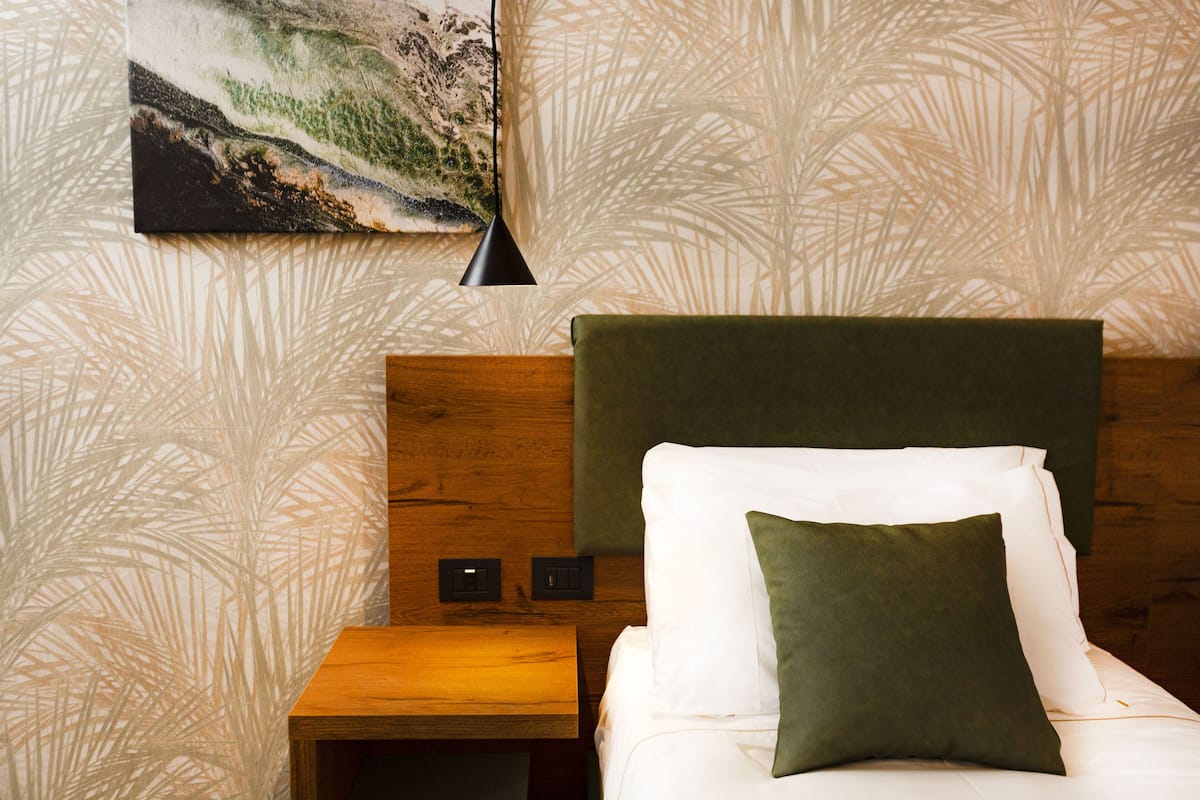 Standaard eenpersoonskamer | 1 slaapkamer, luxe beddengoed, donzen dekbedden, pillowtop-bedden