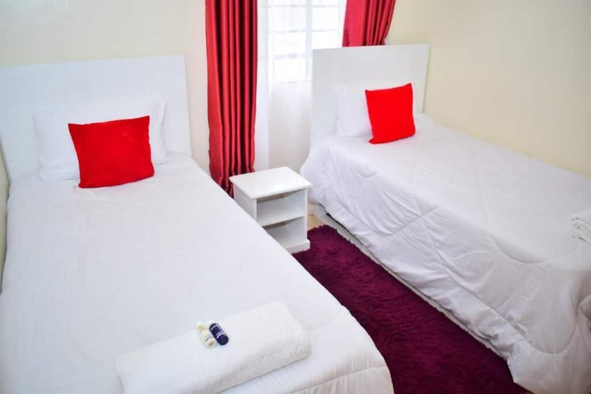 2 bedrooms, desk, free WiFi