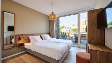 2 camere, culla da viaggio, Wi-Fi gratuito, lenzuola