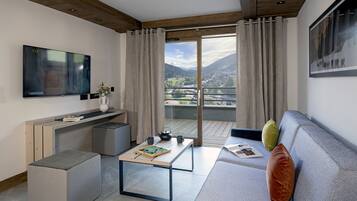 Lejlighed | OpholdsomrÄde | FladskÊrms-tv