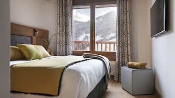 3 kamar tidur, brankas, kedap suara, dan Wi-Fi gratis