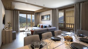 公寓 | 起居区 | 平板电视