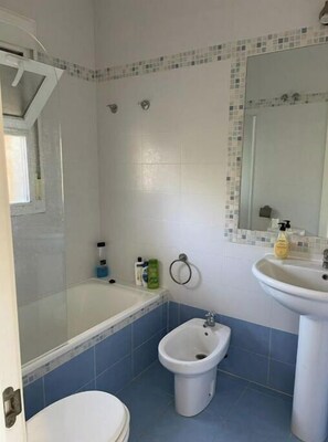 Ducha y bañera combinadas y bidé