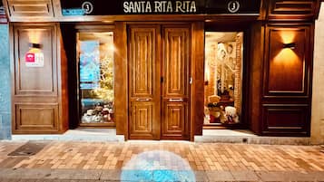 Voorkant van accommodatie