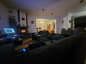 Una chimenea