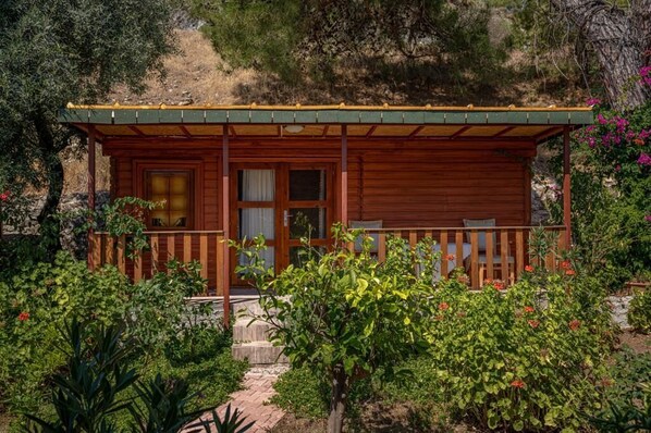 Majoituspaikan julkisivu