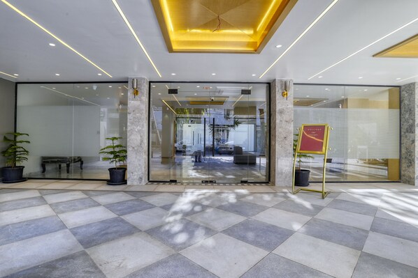 ทางเข้าที่พัก