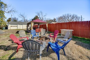 Property grounds - Hampton Sanctuary w/ Fire Pit & Fenced Yard! (Hampton)