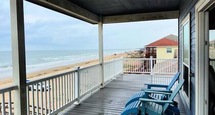 Big Blue Beach House - Elevator, Hot Tub, Oceanfront!