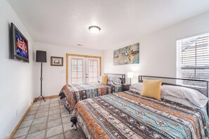 2 Schlafzimmer, Bügeleisen/Bügelbrett, kostenloses WLAN, Bettwäsche