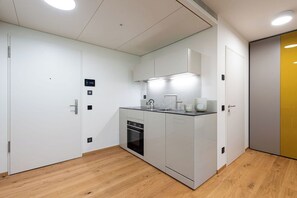 Dobbeltrom – panorama (35 sqm) | Skrivebord, skrivebord for bærbar PC, lydisolert og wi-fi (inkludert)