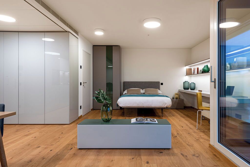 Panoramic-Doppelzimmer (50 sqm) | Wohnbereich