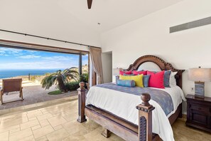 6 bedrooms, iron/ironing board, WiFi, bed sheets - Ultra Private Villa w/ Open Floor Plan, Premium Bedding, & Big Ocean View. Daily Butler Included (San Jose del Cabo)