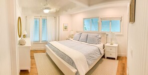 Desk, iron/ironing board, free WiFi, bed sheets - Beachfront 6br/5ba Home in Hope Town Bahamas w/ Pool and Large Deck (Elbow Cay)
