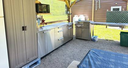 Private Creekside RV Stay Near Ellicottville NY @ Campground Adventures
