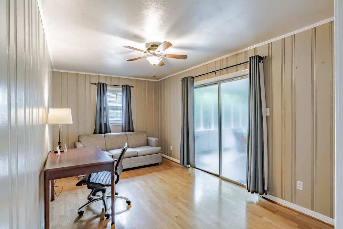 Televisie en een kantoor