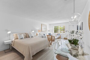 1 habitación, tabla de planchar con plancha, internet y ropa de cama 