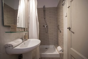 Hair dryer, towels