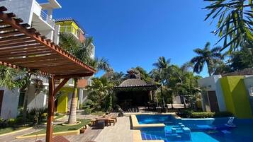 Fassade der Unterkunft