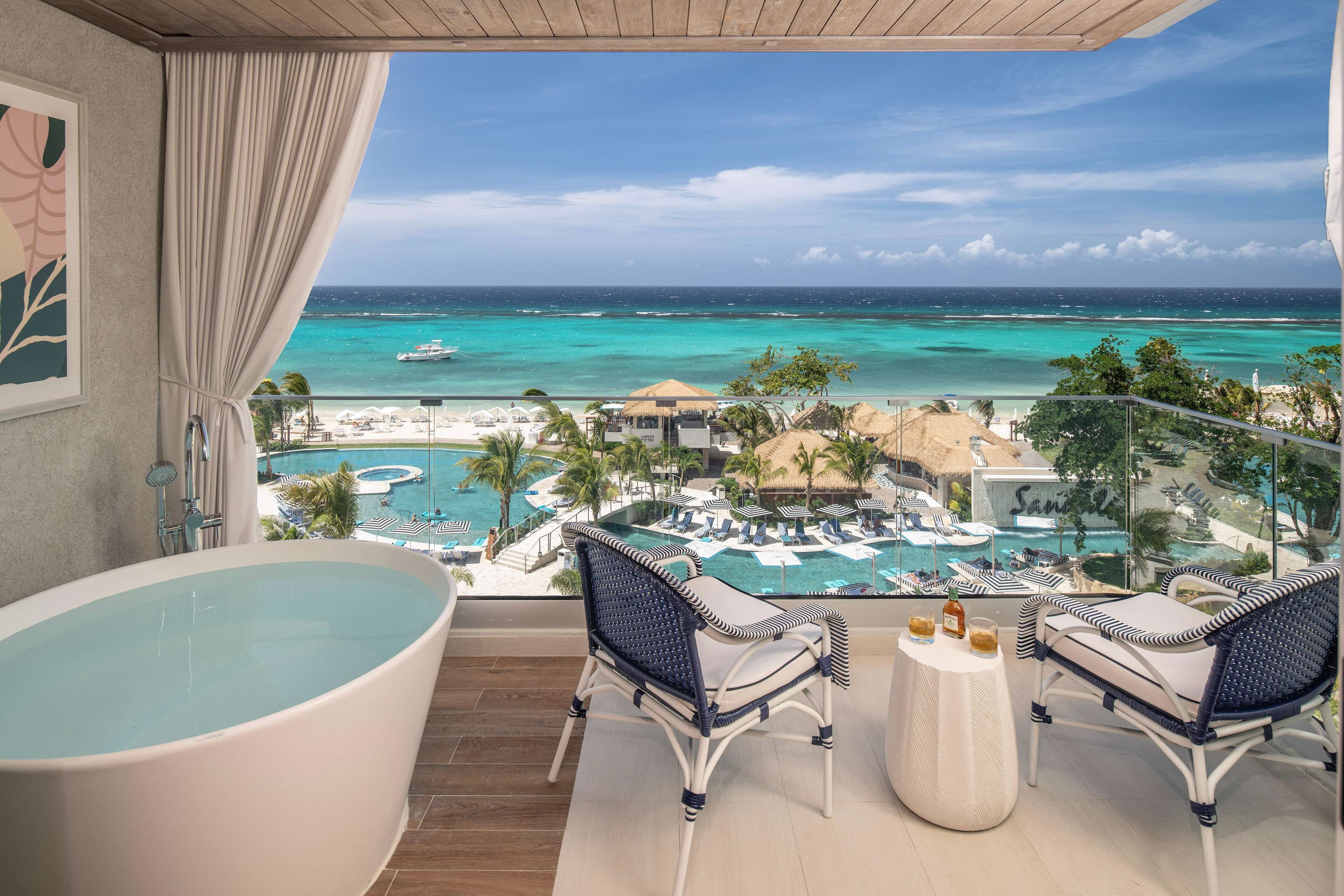 Room, 1 King Bed, Balcony, Beachfront (Travertine, Club Level) | View from room