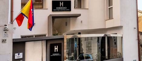 Fassade der Unterkunft