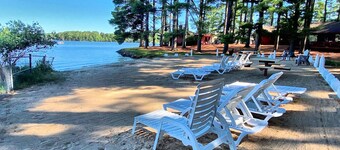 Beautiful Lake View Cabin with Private Beaches
