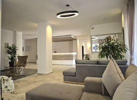 Sala de estar en el lobby