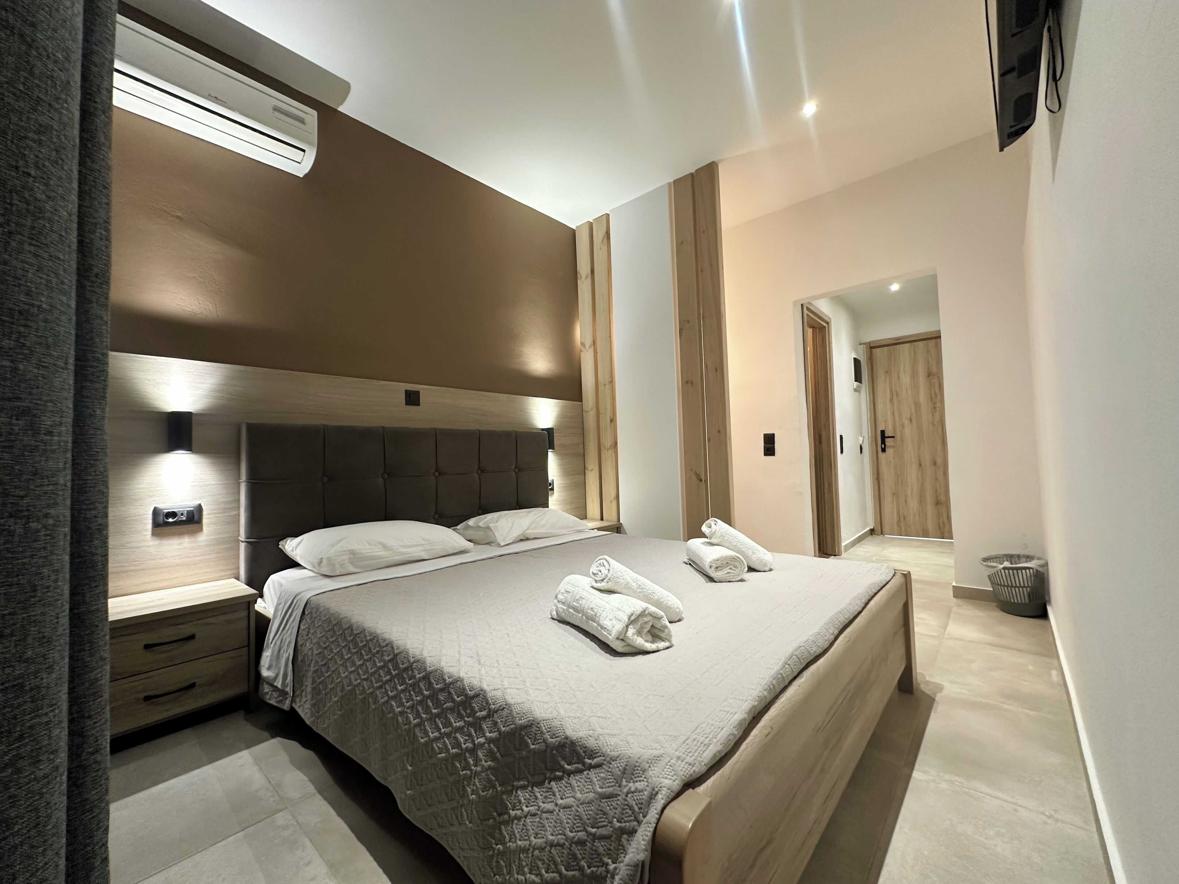 Comfort-dobbeltværelse - balkon - udsigt til have