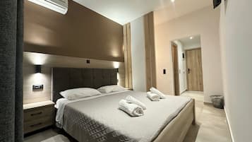 Comfort-dobbeltværelse - balkon - udsigt til have